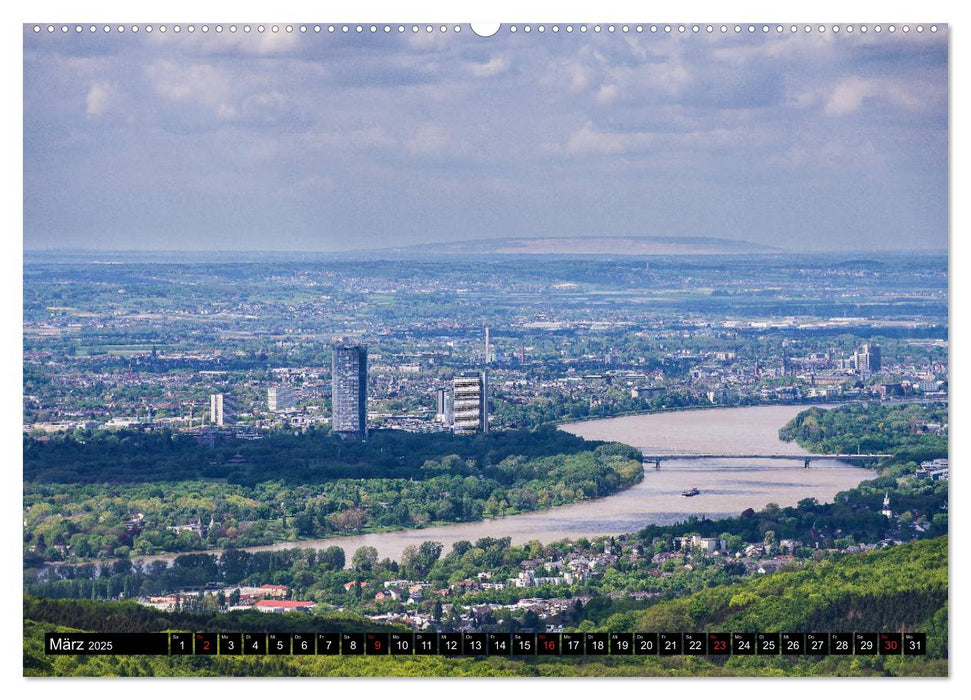 Das Rheinland - Zwischen Düsseldorf und Linz (CALVENDO Premium Wandkalender 2025)