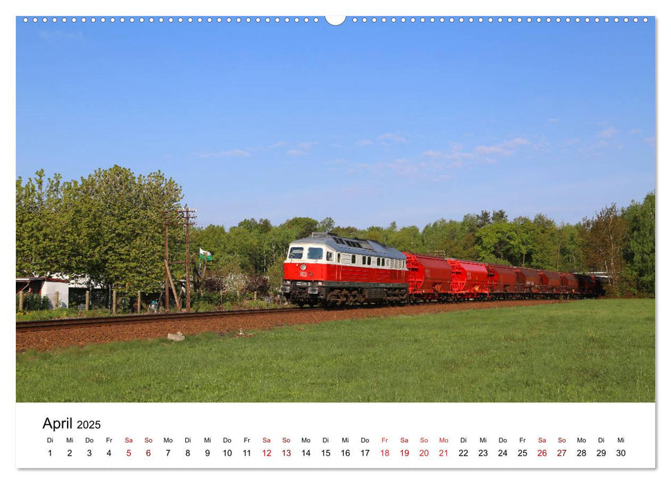 Eisenbahnen in Ostsachsen 2025 (CALVENDO Premium Wandkalender 2025)