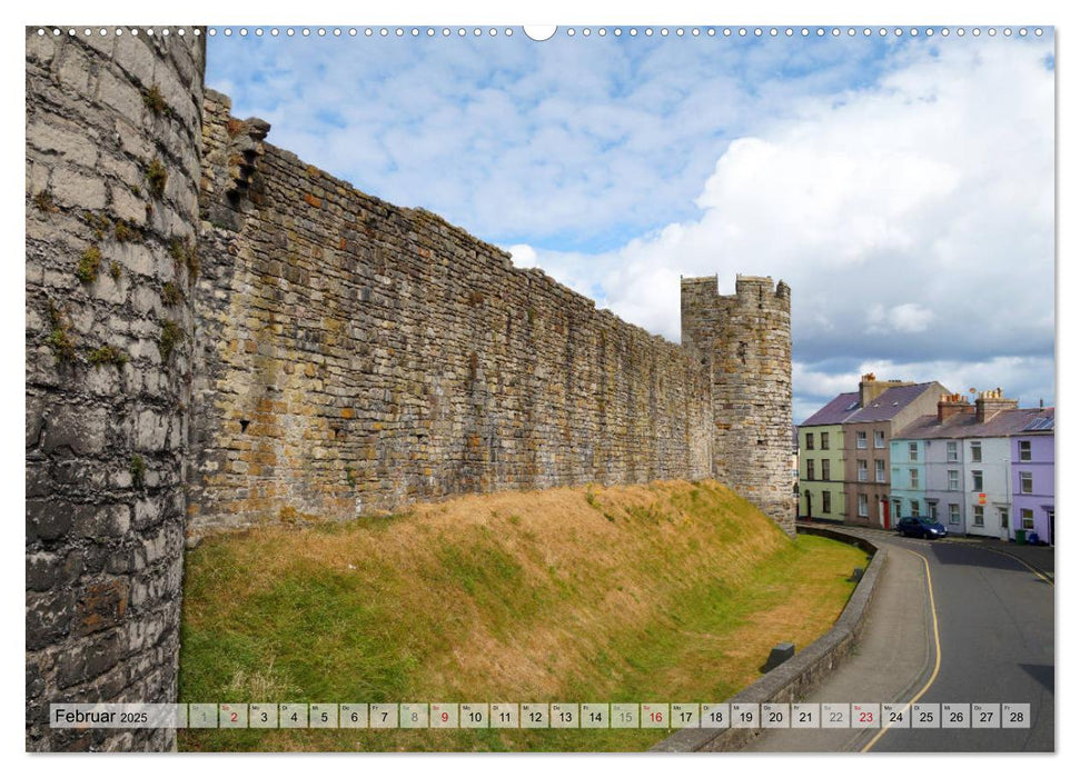 Gogledd Cymru - Nord-Wales (CALVENDO Premium Wandkalender 2025)