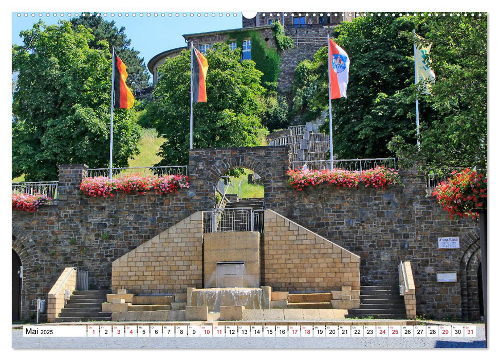 Bingen am Rhein vom Frankfurter Taxifahrer Petrus Bodenstaff (CALVENDO Premium Wandkalender 2025)