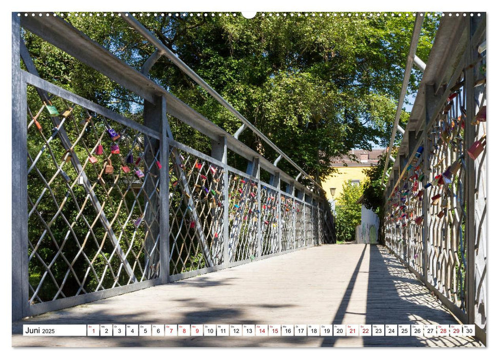 Fürstenfeldbruck - Streifzug durch Natur und Stadt (CALVENDO Wandkalender 2025)