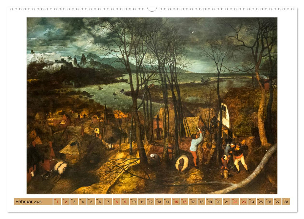 Pieter Bruegel d.Ä. (CALVENDO Premium Wandkalender 2025)