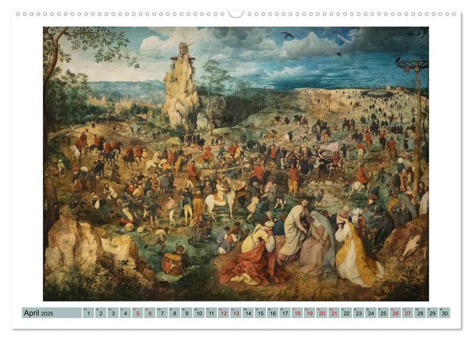 Pieter Bruegel d.Ä. (CALVENDO Premium Wandkalender 2025)