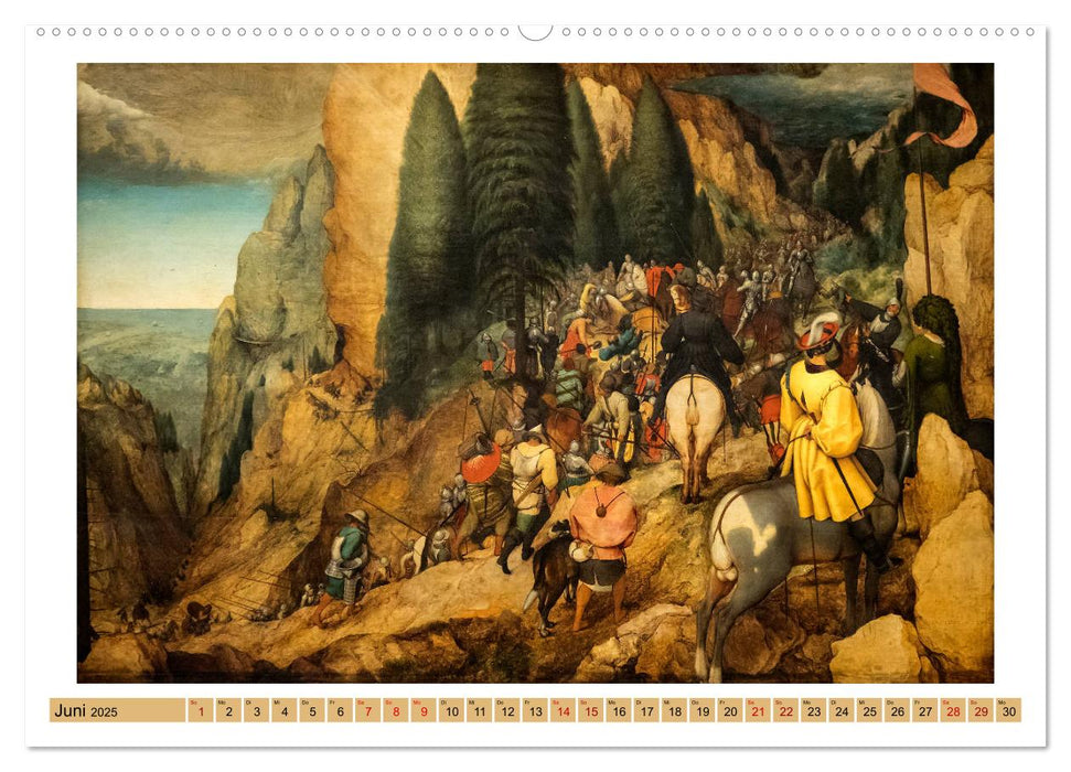 Pieter Bruegel d.Ä. (CALVENDO Premium Wandkalender 2025)