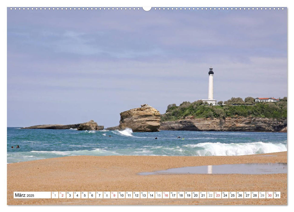 Biarritz (CALVENDO Premium Wandkalender 2025)