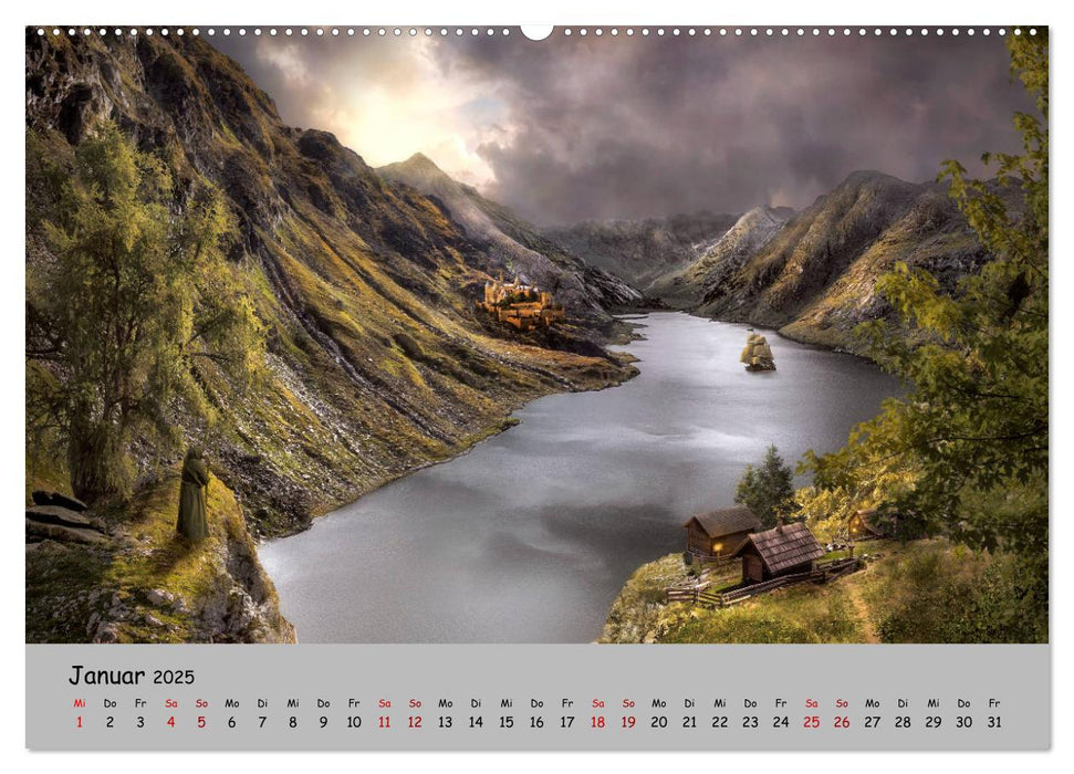 Magische Stille (CALVENDO Premium Wandkalender 2025)