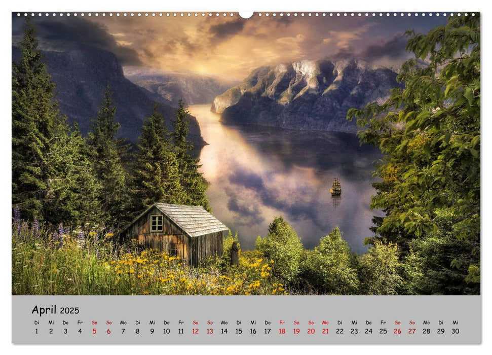 Magische Stille (CALVENDO Premium Wandkalender 2025)