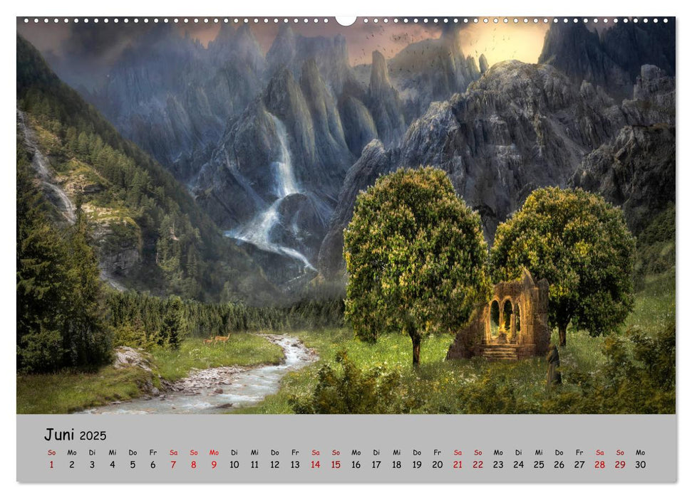 Magische Stille (CALVENDO Premium Wandkalender 2025)