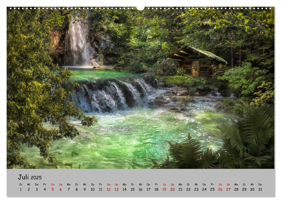 Magische Stille (CALVENDO Premium Wandkalender 2025)