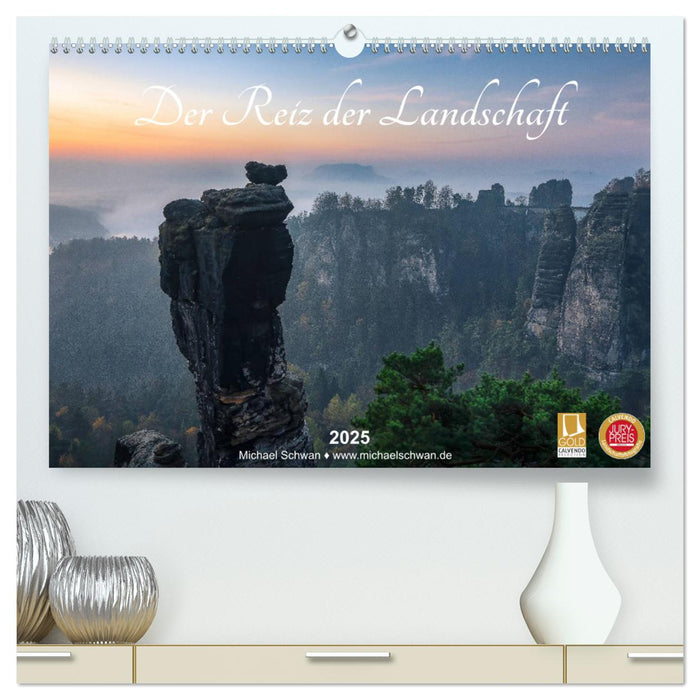 Der Reiz der Landschaft (CALVENDO Premium Wandkalender 2025)