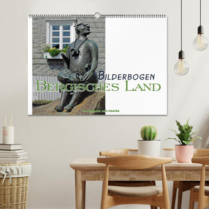 Bilderbogen Bergisches Land (CALVENDO Wandkalender 2025)