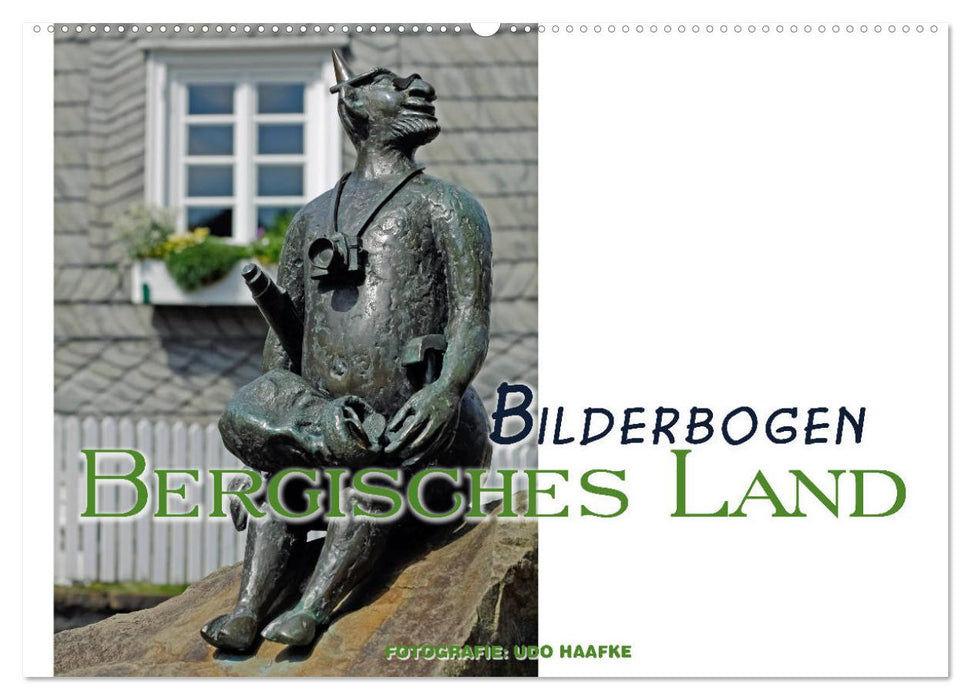 Bilderbogen Bergisches Land (CALVENDO Wandkalender 2025)