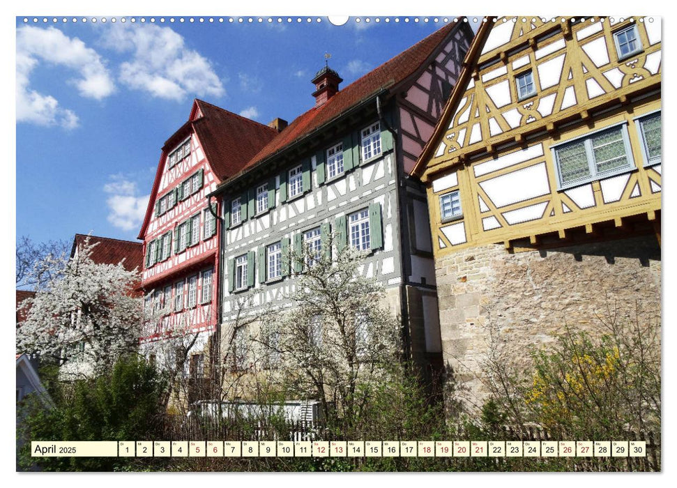 Unterwegs im Schwaben-Land (CALVENDO Premium Wandkalender 2025)