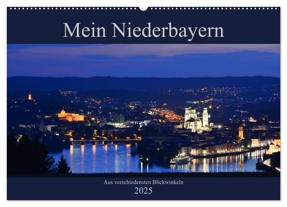 Mein Niederbayern (CALVENDO Wandkalender 2025)