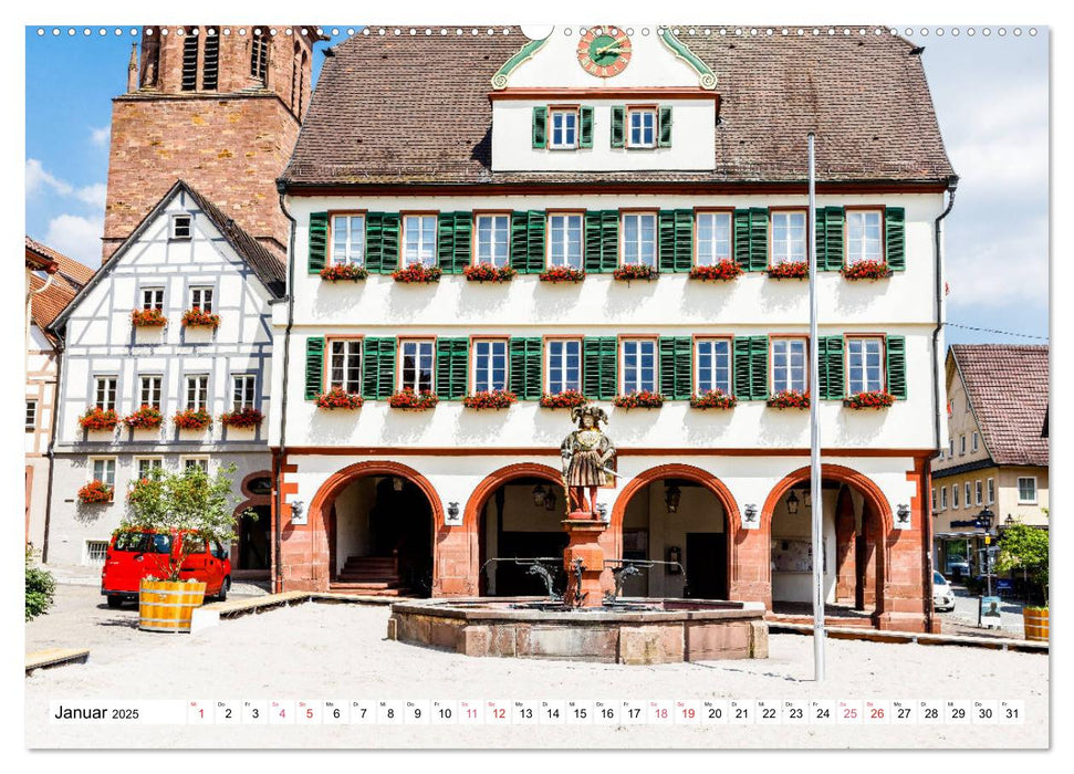 Weil der Stadt - einfach liebenswert (CALVENDO Premium Wandkalender 2025)