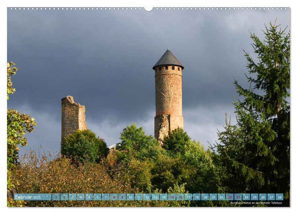 SAARLAND - AUSSICHTSREICH (CALVENDO Wandkalender 2025)