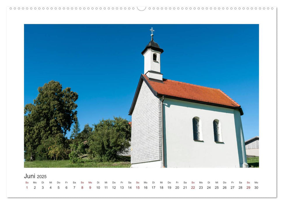 Kapellen im Ostallgäu (CALVENDO Premium Wandkalender 2025)