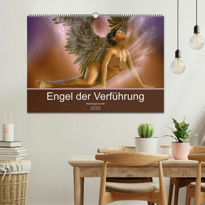 Engel der Verführung - Mythologie als Akt (CALVENDO Wandkalender 2025)