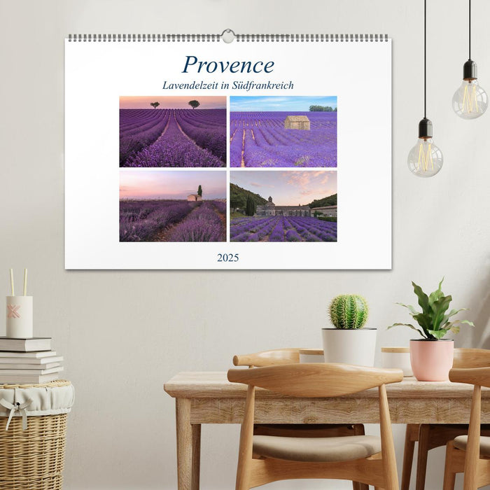 Provence, Lavendelzeit in Südfrankreich (CALVENDO Wandkalender 2025)