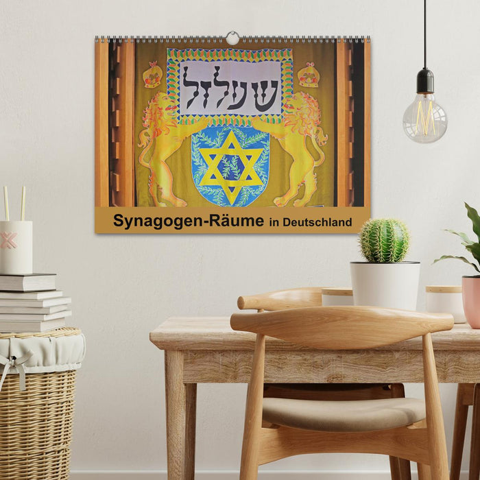 Synagogen-Räume in Deutschland (CALVENDO Wandkalender 2025)