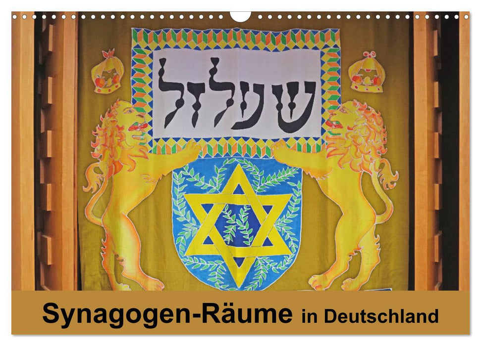 Synagogen-Räume in Deutschland (CALVENDO Wandkalender 2025)