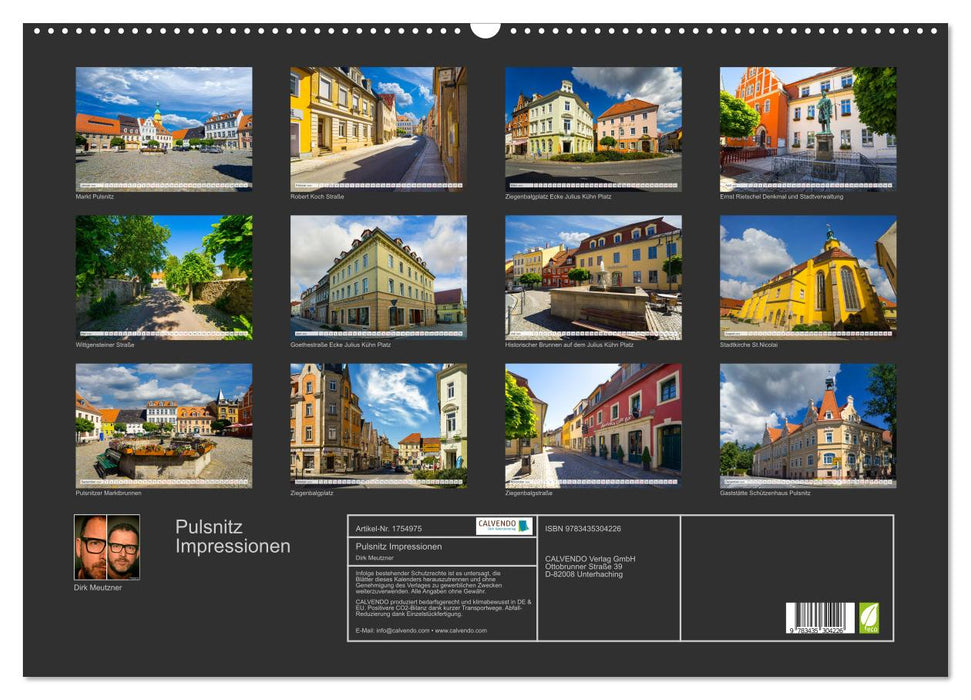 Pulsnitz Impressionen (CALVENDO Wandkalender 2025)