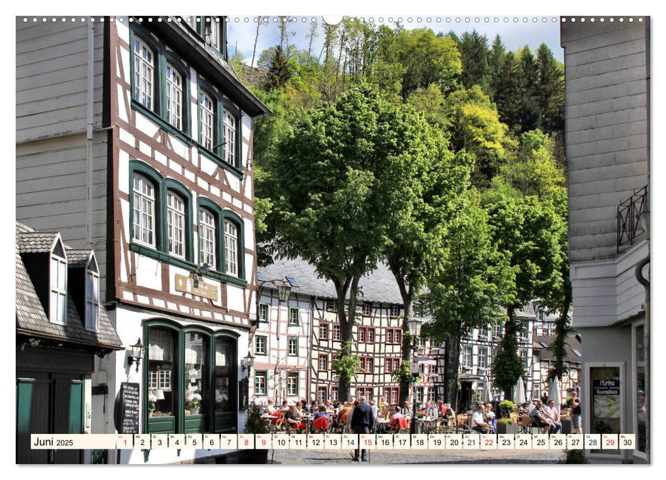 Monschau - Ein sehenswertes Städchen in der Rureifel (CALVENDO Premium Wandkalender 2025)