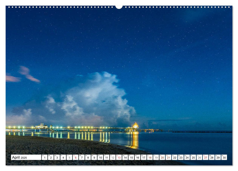 Insel Rügen - Die Küste von Sellin bis Kap Arkona (CALVENDO Wandkalender 2025)