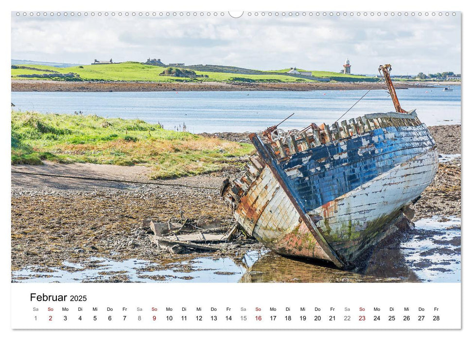 Irlands wilder Nordwesten, zwischen Galway und Fanad Head Lighthouse (CALVENDO Premium Wandkalender 2025)