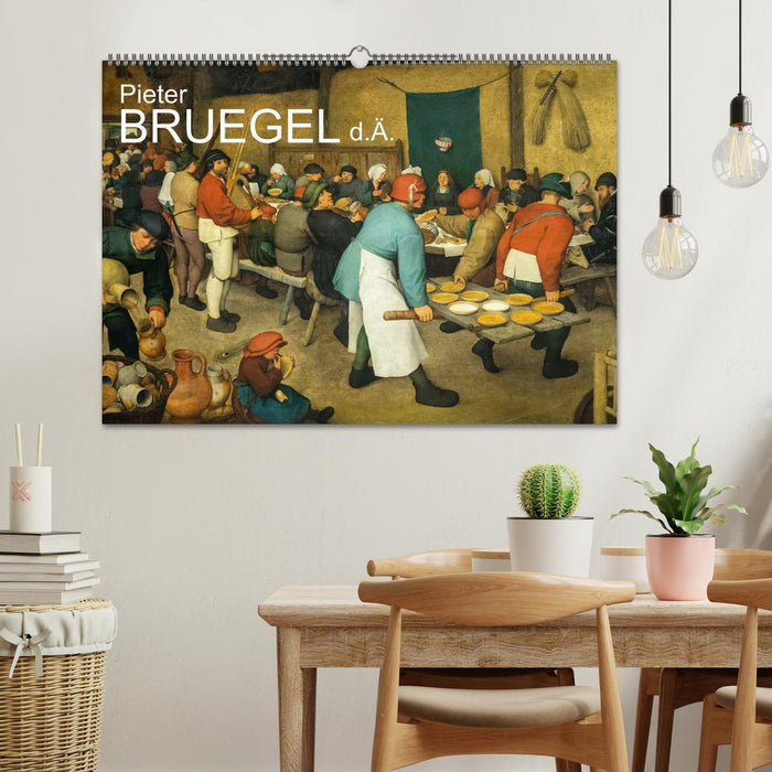 Pieter Bruegel d.Ä. (CALVENDO Wandkalender 2025)