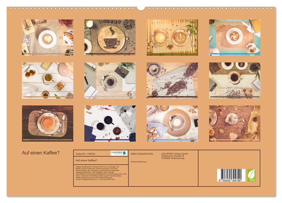 Auf einen Kaffee? (CALVENDO Premium Wandkalender 2025)