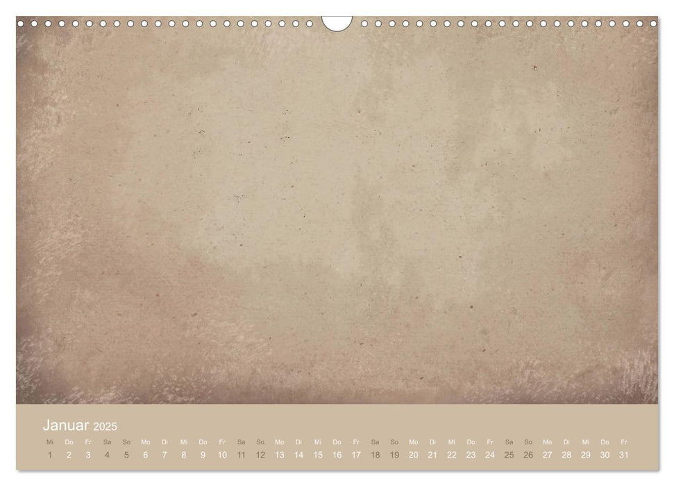 Vintage DIY Bastel-Kalender (CALVENDO Wandkalender 2025)