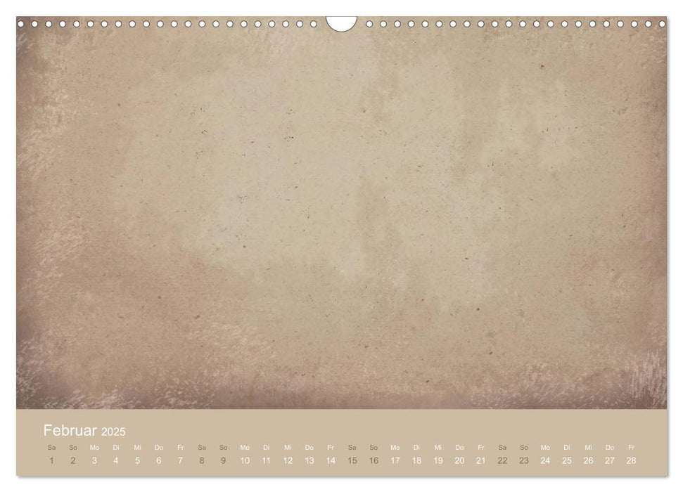 Vintage DIY Bastel-Kalender (CALVENDO Wandkalender 2025)