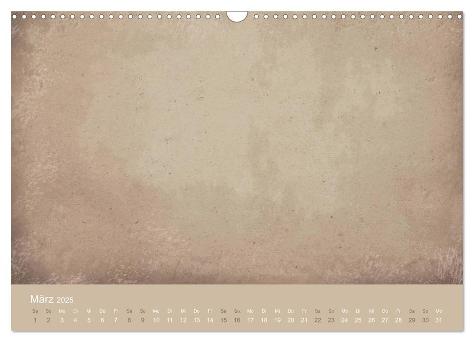 Vintage DIY Bastel-Kalender (CALVENDO Wandkalender 2025)