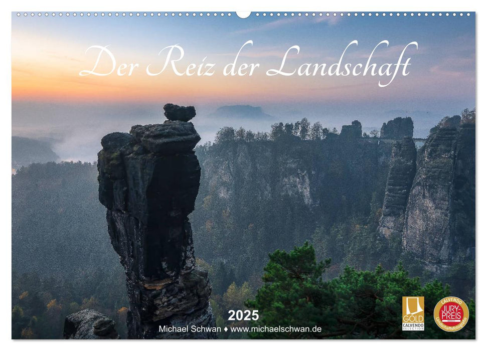 Der Reiz der Landschaft (CALVENDO Wandkalender 2025)