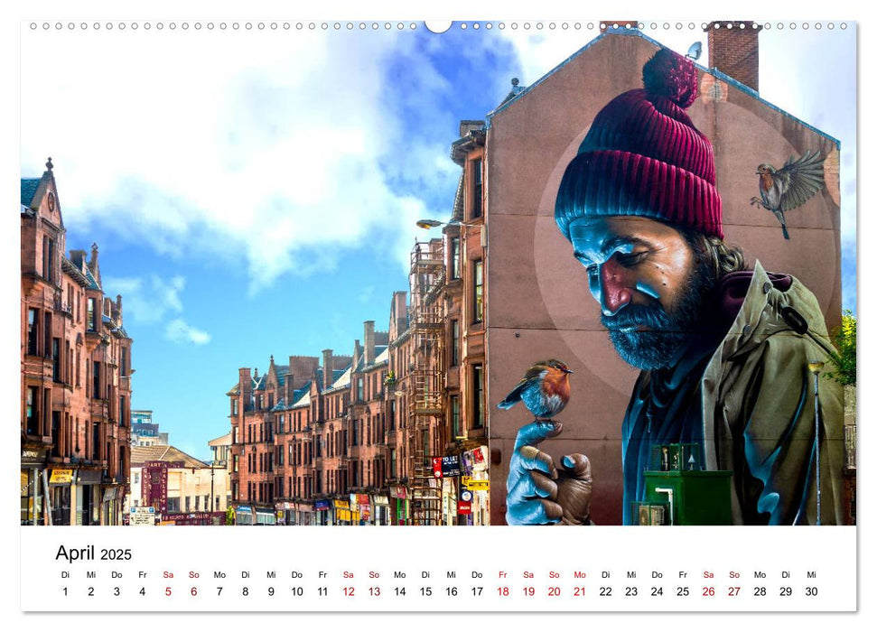 Faszination Glasgow (CALVENDO Premium Wandkalender 2025)