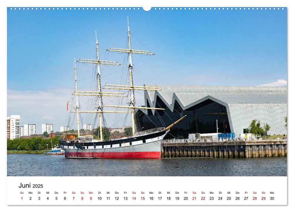 Faszination Glasgow (CALVENDO Premium Wandkalender 2025)