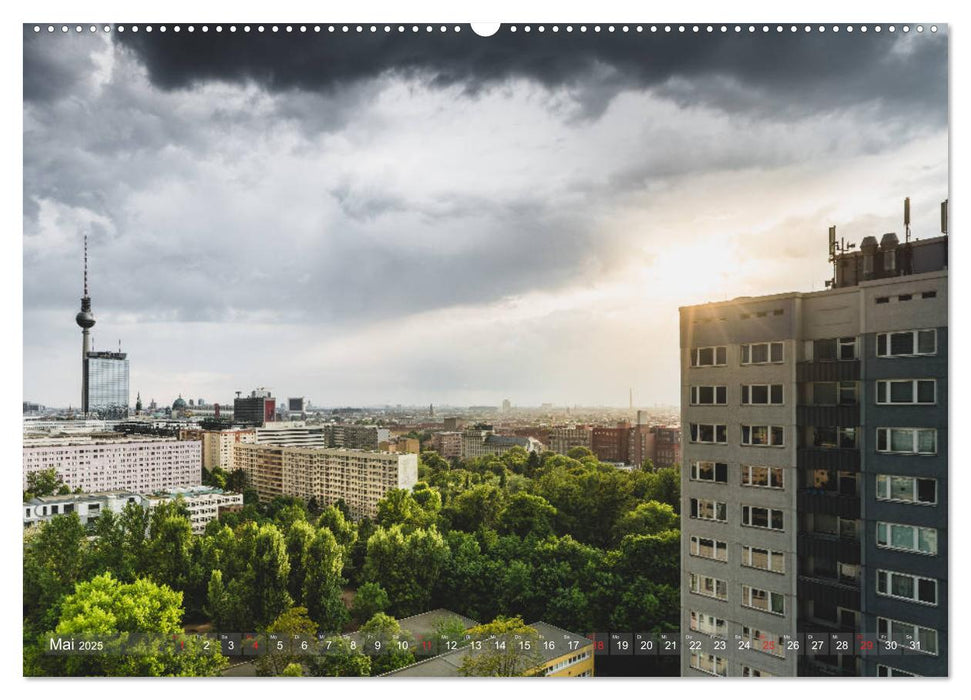 Berlin von oben (CALVENDO Wandkalender 2025)