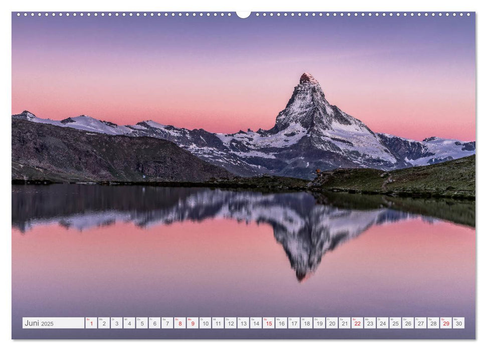 Faszinierende Bergwelten (CALVENDO Premium Wandkalender 2025)