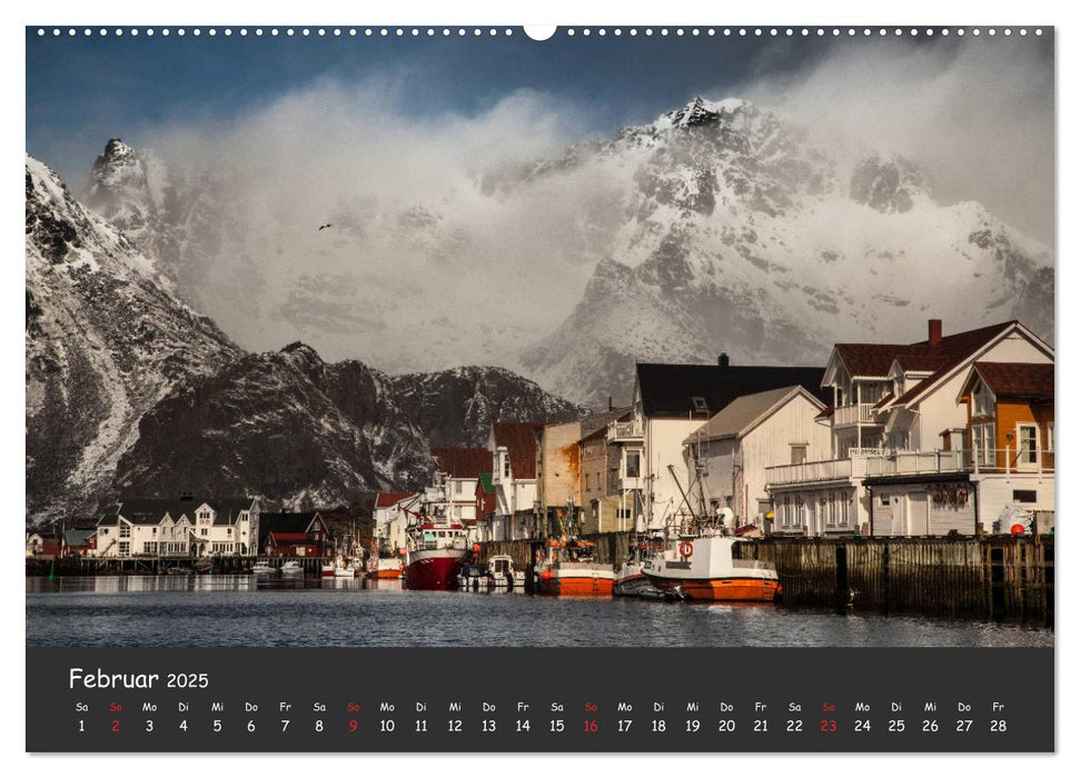 Lofotenküste (CALVENDO Premium Wandkalender 2025)