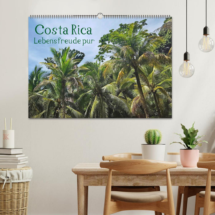 Costa Rica - Lebensfreude pur (CALVENDO Wandkalender 2025)