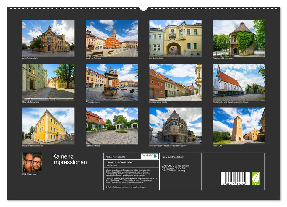 Kamenz Impressionen (CALVENDO Premium Wandkalender 2025)