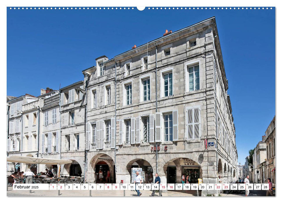 Ein Sommer in La Rochelle vom Frankfurter Taxifahrer Petrus Bodenstaff (CALVENDO Premium Wandkalender 2025)