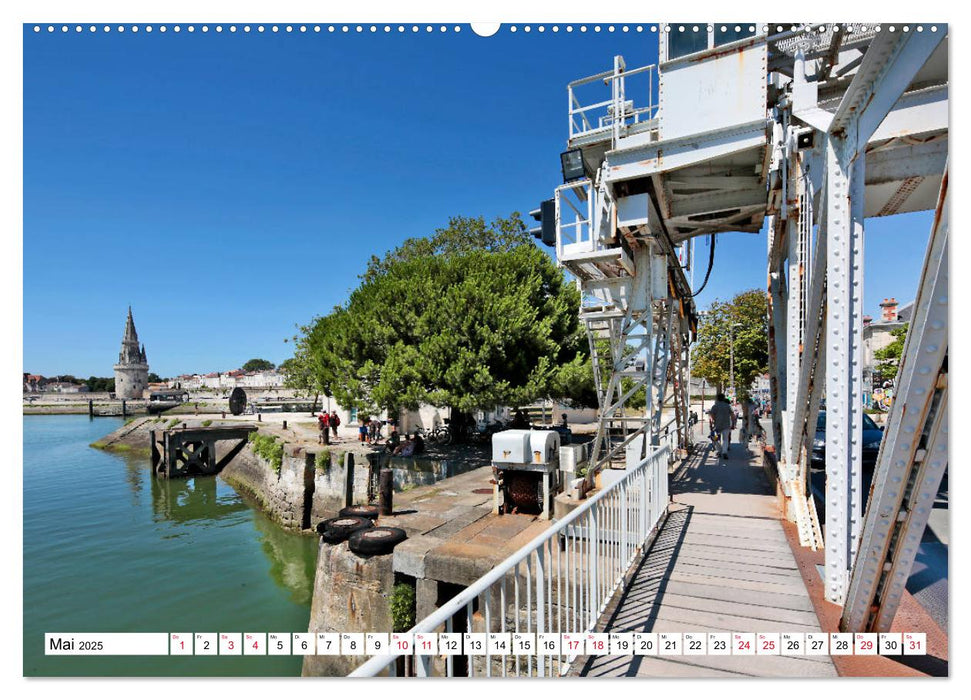 Ein Sommer in La Rochelle vom Frankfurter Taxifahrer Petrus Bodenstaff (CALVENDO Premium Wandkalender 2025)