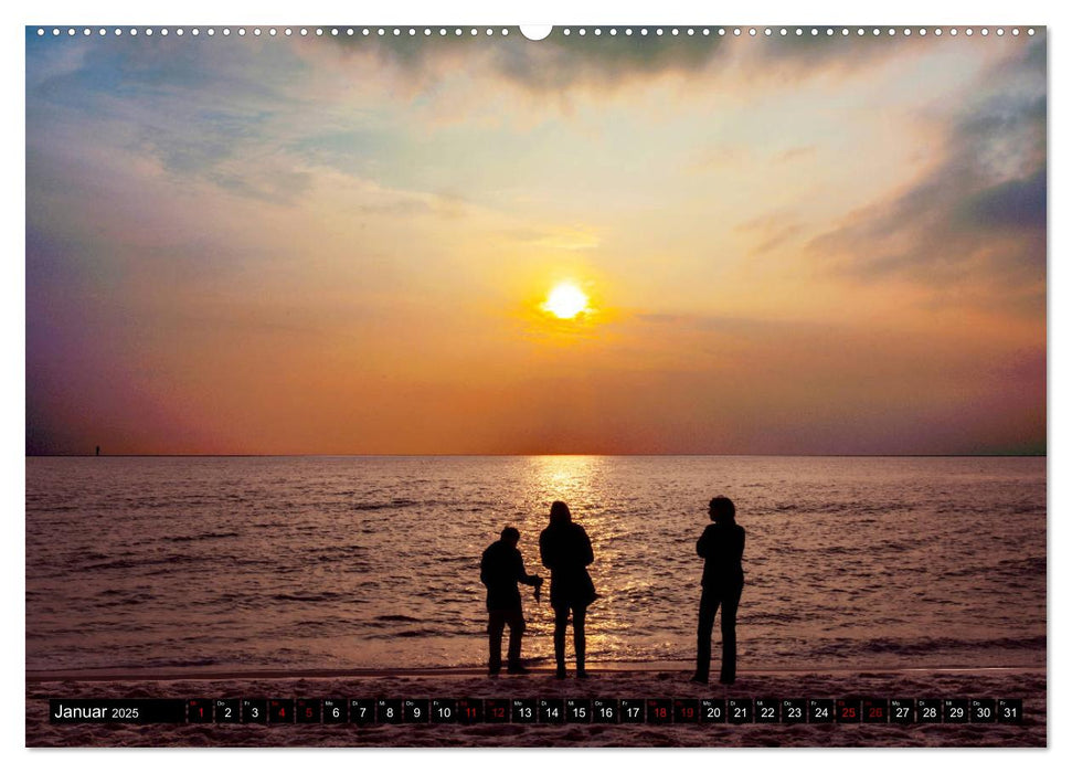 Magisches Sylt (CALVENDO Premium Wandkalender 2025)