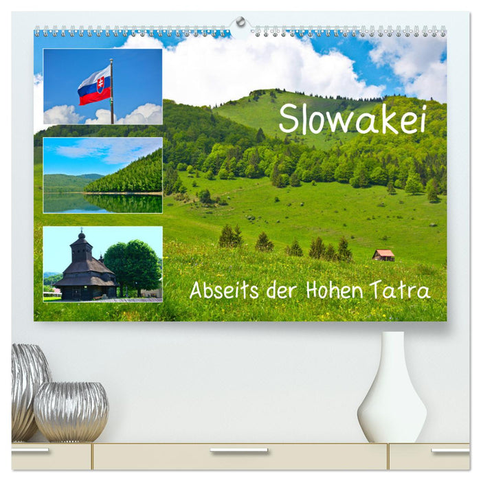 Slowakei - Abseits der Hohen Tatra (CALVENDO Premium Wandkalender 2025)