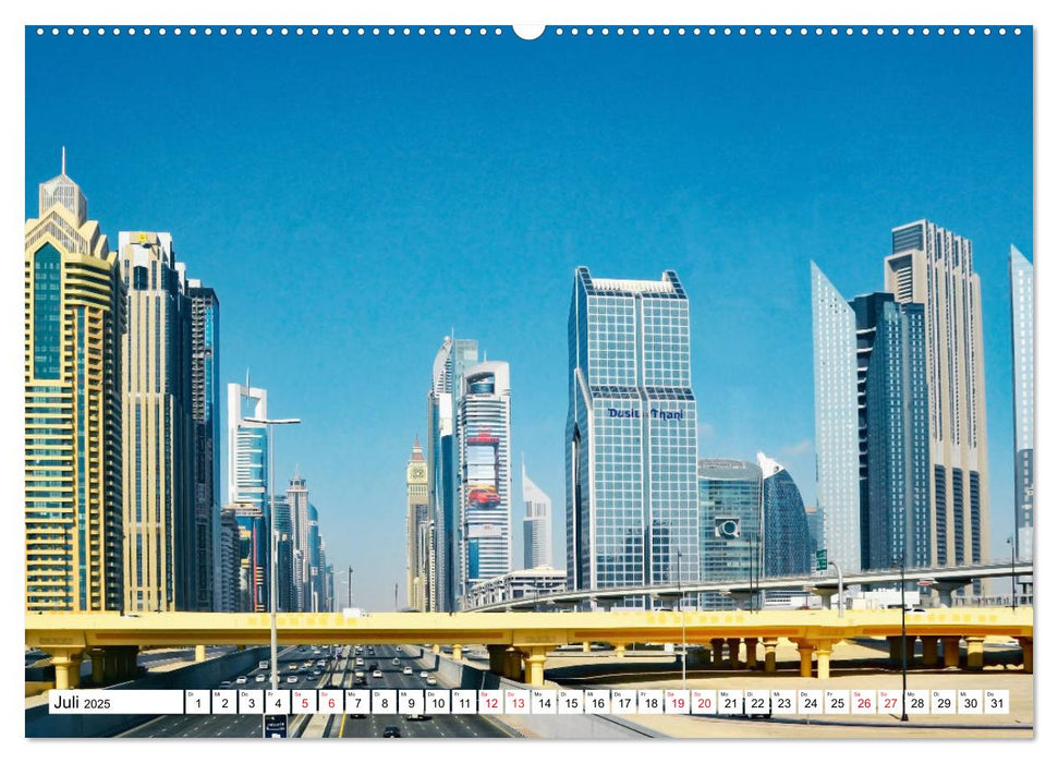 Dubai - Stadt der Superlative (CALVENDO Premium Wandkalender 2025)