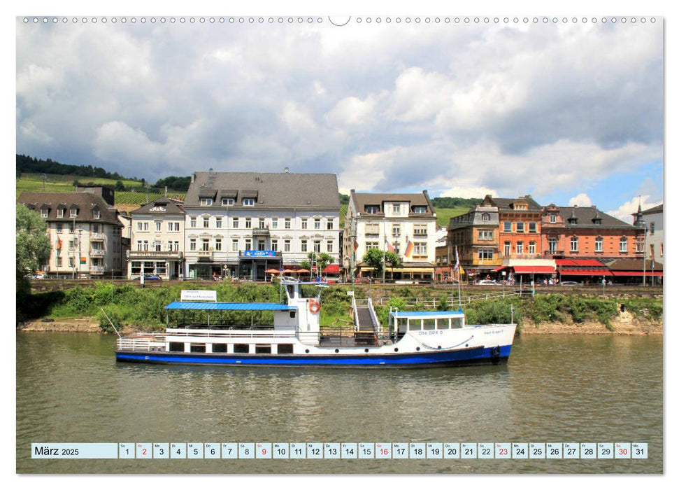 Rüdesheim - Eine Perle am Mittelrhein (CALVENDO Premium Wandkalender 2025)