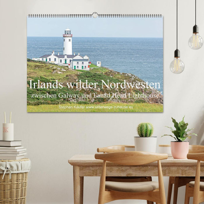 Irlands wilder Nordwesten, zwischen Galway und Fanad Head Lighthouse (CALVENDO Wandkalender 2025)