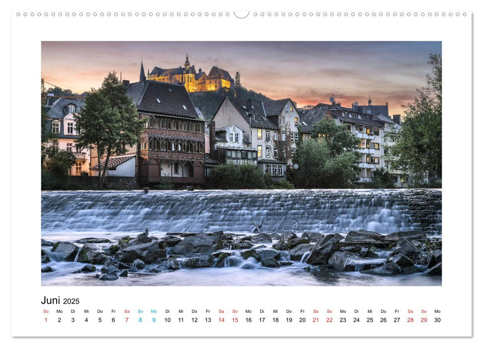 Marburg an der Lahn - ein Jahr in Bildern (CALVENDO Premium Wandkalender 2025)